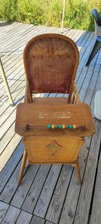 Vintage multifunctionele houten kinderstoel jaren 50/60, Ophalen