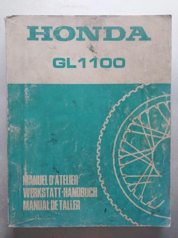 Werkplaatshandboek Honda GL1100 editie 1980, Envoi, Honda