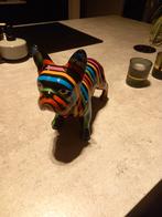 Franse bulldog spaarpotje, Ophalen