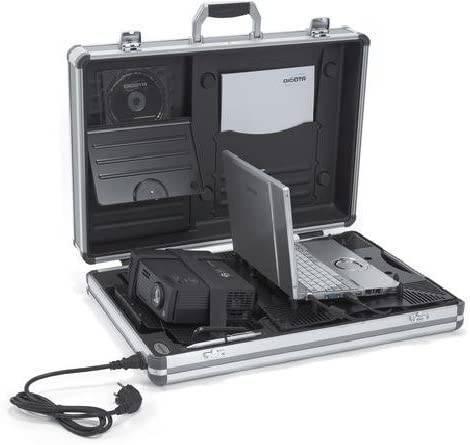 Dicota DataDesk Media XL Laptop Bag - 15,4" - Silver (zgan), Computers en Software, Laptoptassen, Zo goed als nieuw, 15 inch, Ophalen