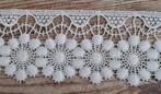 Frans brocante breed ecru kant, 8 cm, Antiek en Kunst, Ophalen of Verzenden