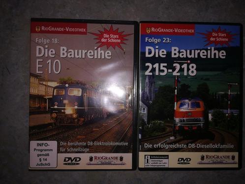 2 DVD "Rio Grande" DB  E10(BR112)        BR215-BR218, Collections, Trains & Trams, Comme neuf, Train, Enlèvement ou Envoi
