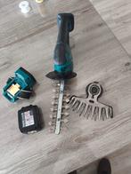 Makita kleine heggenschaar/grasschaar, zaklamp, accu 14,4V, Ophalen, Accu