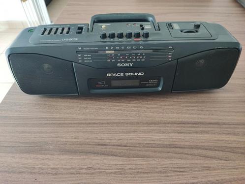 Sony CFS-295S Radio Casette - Corder, Audio, Tv en Foto, Radio's, Zo goed als nieuw, Overige typen, Ophalen of Verzenden