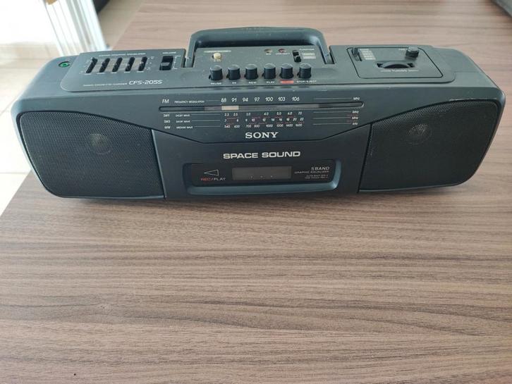 Sony CFS-295S Radio Casette - Corder, Audio, Tv en Foto, Radio's, Zo goed als nieuw, Overige typen, Ophalen of Verzenden