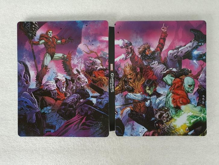 Steelbook Marvel Guardians of the Galaxy, Games en Spelcomputers, Games | Sony PlayStation 4, Gebruikt, Ophalen of Verzenden