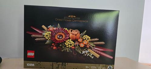 LEGO Bloemstuk met gedroogde bloemen (10314), Kinderen en Baby's, Speelgoed | Duplo en Lego, Nieuw, Lego, Complete set, Ophalen of Verzenden