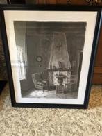 Tekening Albert De Cooman 1982, Antiek en Kunst, Kunst | Etsen en Gravures, Ophalen