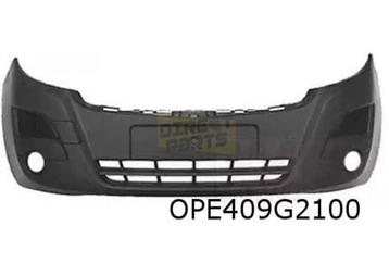 Opel Movano B (5/10-9/19) voorbumper (bij ml) (zwart) (te sp beschikbaar voor biedingen