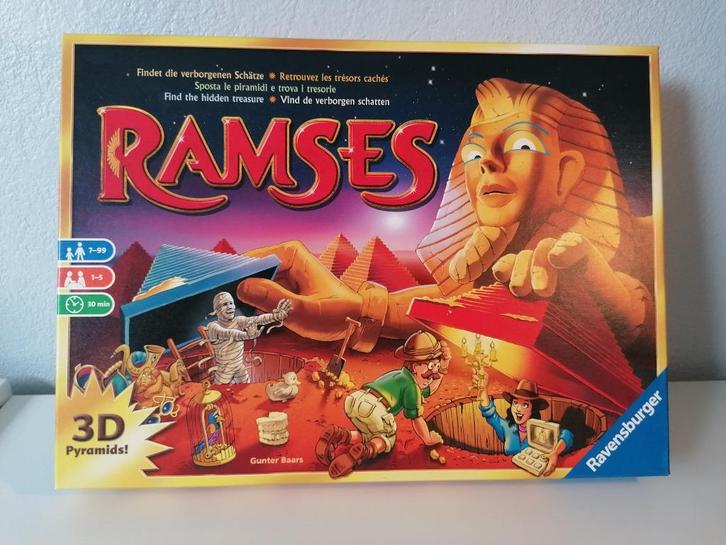 Ravensburger Ramses gezelschapsspel, Kinderen en Baby's, Speelgoed | Educatief en Creatief, Zo goed als nieuw, Ophalen