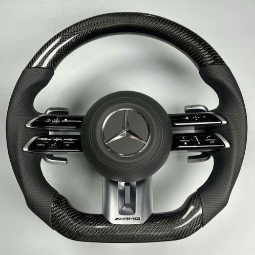 Mercedes dragonfly model carbon leer stuur Dik AMG, Auto-onderdelen, Besturing, Nieuw, Ophalen of Verzenden