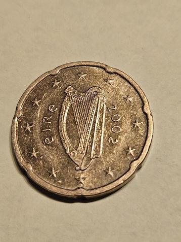 20 Eurocent Ierland 2002 beschikbaar voor biedingen