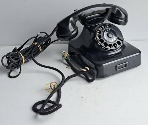 Joli ancien téléphone de collection en bakélite, Antiek en Kunst, Curiosa en Brocante, Ophalen of Verzenden