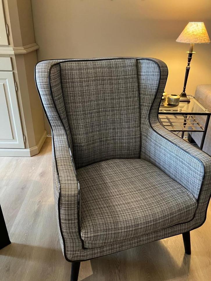 Zetels, Huis en Inrichting, Zetels | Zetels en Chaises Longues, Gebruikt, Stof, Ophalen