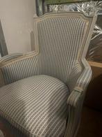 Fauteuil vintage style Louis XV, Maison & Meubles, Enlèvement, Utilisé, Tissus