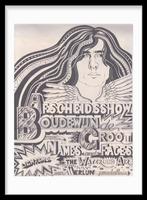 Affiche Afscheidsshow Boudewijn De Groot, Verzamelen, Gebruikt, Ophalen of Verzenden