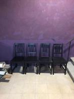 Eetkamerstoelen 4 stuks - IKEA Stefan serie, Huis en Inrichting, Ophalen, Gebruikt