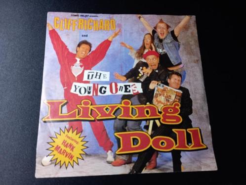 Cliff Richard And The Young Ones ‎– Living Doll ' 7 = Mint, Cd's en Dvd's, Vinyl Singles, Zo goed als nieuw, Single, Pop, 7 inch