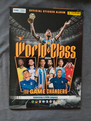 Compleet Panini album world class 2024 beschikbaar voor biedingen