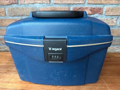 Beauty case, Handtassen en Accessoires, Beautycases, Gebruikt, Blauw, Ophalen
