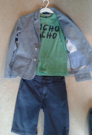 CKS: 1ste communie-outfit voor jongen : vest, t-shirt, .....