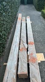 Volle eiken houten balken te koop!, Jardin & Terrasse, Comme neuf, Enlèvement