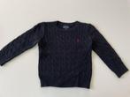 Pull torsadé bleu Polo Ralph Lauren taille 110, Garçon, Enlèvement ou Envoi, Pull ou Veste, Comme neuf