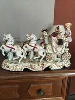 Porseleinen koets , Victoriaans, Antiek en Kunst, Ophalen of Verzenden