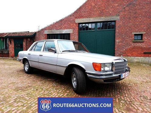 Mercedes 350SE 1978 | Route 66 Auctions, Auto's, Oldtimers, Bedrijf, Te koop, Mercedes-Benz, Benzine, Berline, 4 deurs, Automaat