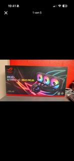 Asus ROG Strix LC 360 RGB - AIO waterkoeling, Informatique & Logiciels, Refroidisseurs d'ordinateur, Enlèvement, Utilisé, Refroidisseur ordinateur à eau