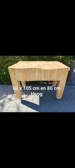 Oude slagers/ beenhouwer s/ kap tafel, Antiek en Kunst, Ophalen