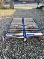 Lattenbodem + matras, Ophalen, Gebruikt, Tweepersoons, 140 cm