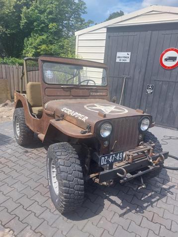 Willys jeep cj3A oldtimer beschikbaar voor biedingen