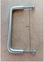 19 nieuwe inox deurgrepen met bevestigingsvijzen., Doe-het-zelf en Bouw, Ophalen, Nieuw, Inox, Klink of Kruk