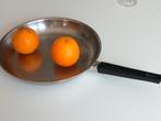 Poêle à frire en inox excellente qualité pour cuire et rôtir, Ophalen, Zo goed als nieuw, Inox