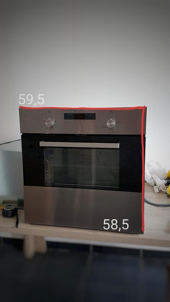 Hetelucht oven, Elektronische apparatuur, Ovens, Gebruikt, Inbouw, Oven, Ophalen