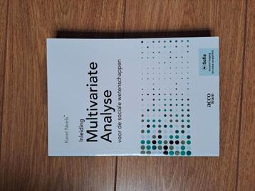 Karel Neels - Inleiding Multivariate analyse beschikbaar voor biedingen