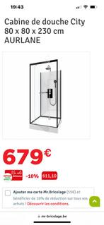 Cabine de douche neuve 80x80, Maison & Meubles, Salle de bain | Salle de bain complète, Enlèvement, Neuf, Avec baignoire