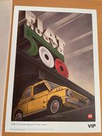 Lego VIP poster Fiat 500 nr3 1041/1100, Comme neuf, Enlèvement ou Envoi