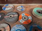 Lot schijven 125mm, Doe-het-zelf en Bouw, Ophalen, Zo goed als nieuw