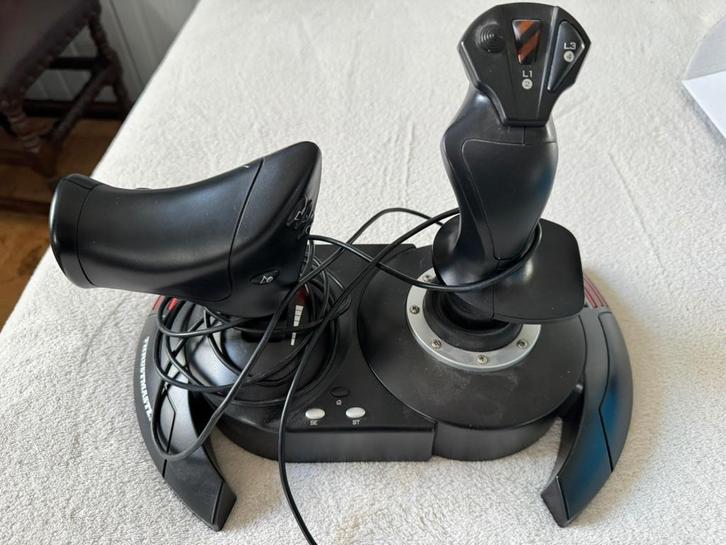 Thrustmaster T-Flight Hotas X Joystick, Computers en Software, Joysticks, Zo goed als nieuw, Ophalen