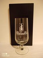 Oud bierglas Moinette, Verzamelen, Biermerken, Ophalen of Verzenden, Zo goed als nieuw, Glas of Glazen, Overige merken