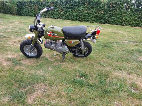 Honda monkey j1 paw paw green, Fietsen en Brommers, Brommers | Honda, Gebruikt, Overige modellen, Klasse B (45 km/u), Ophalen