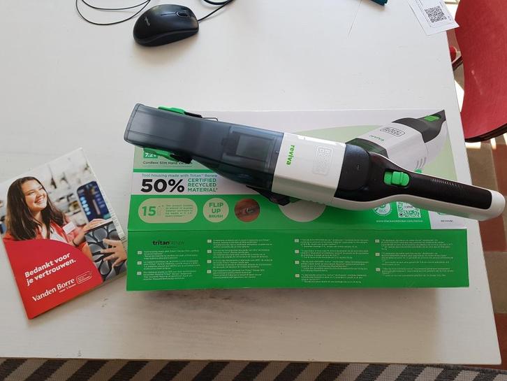 Aspirateur de table Black & Decker Reviva Garantie 4 ans, Elektronische apparatuur, Stofzuigers, Zo goed als nieuw, Kruimeldief