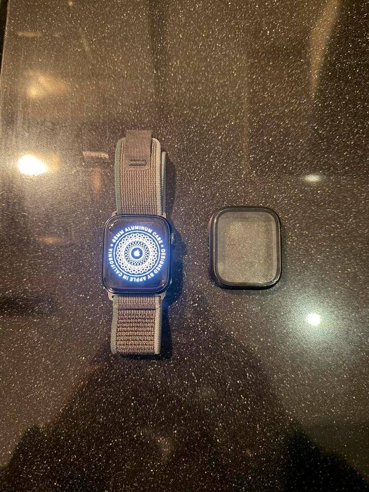 Apple watch series 9, 45mm, Handtassen en Accessoires, Smartwatches, Gebruikt, iOS, GPS, Waterdicht, Ophalen