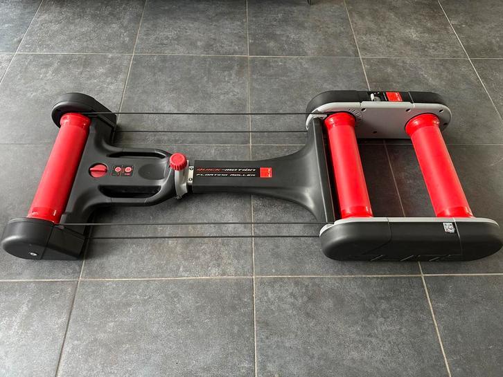 Elite Quick Motion rollerbank fietsrollen incl. Misuro b+, Sport en Fitness, Wielrennen, Zo goed als nieuw, Ophalen
