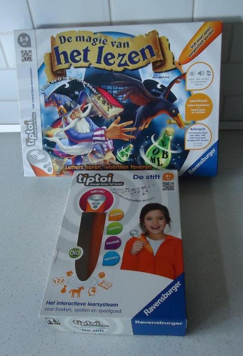 "TipToi" De Magie van het Lezen+ TipToi "De Stift", Hobby en Vrije tijd, Gezelschapsspellen | Bordspellen, Zo goed als nieuw, Een of twee spelers