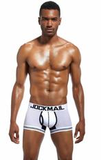 Uitverkoop Jockmail aan - 50%: Boxer White Black Mesh 412, Vêtements | Hommes, Sous-vêtements, Jockmail, Envoi, Blanc, Boxer