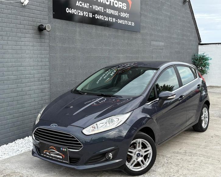 FORD FIESTA 1.0i ESSENCE 138 000KM CARPASS 2014 FACELIFT, Auto's, Ford, Bedrijf, Benzine, Euro 5, Stadsauto, 5 deurs, Handgeschakeld