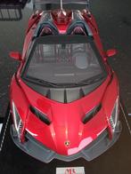 A vendre MR Lamborghini Veneno Roadster rouge 1:18, Comme neuf, Enlèvement ou Envoi